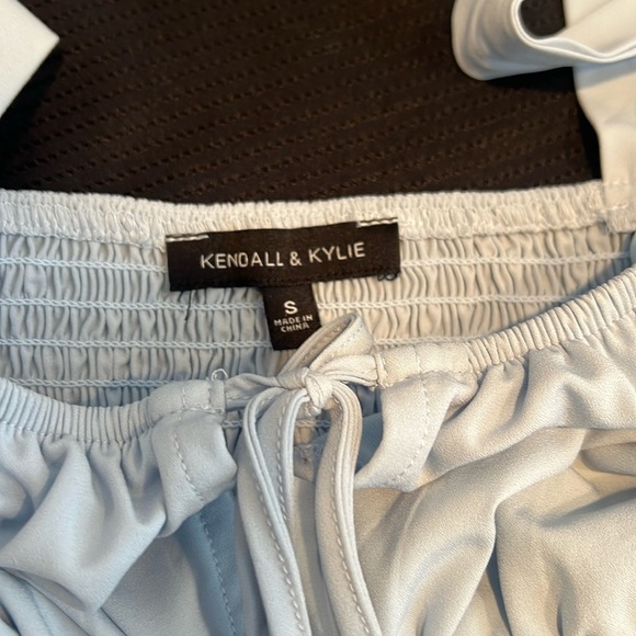 Kendal & Kylie Baby Blue Crop top S - Picture 2 of 4